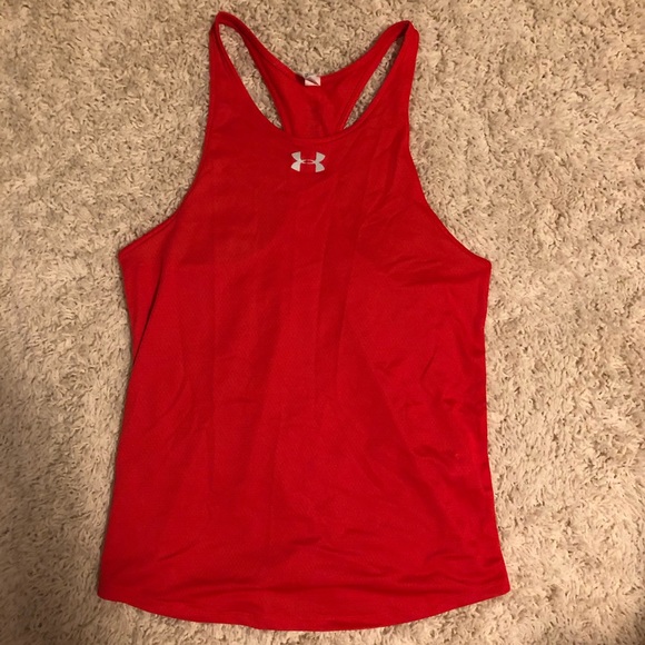 Under Armour Tops - Women’s Red Under Armour Athletic Tank Top